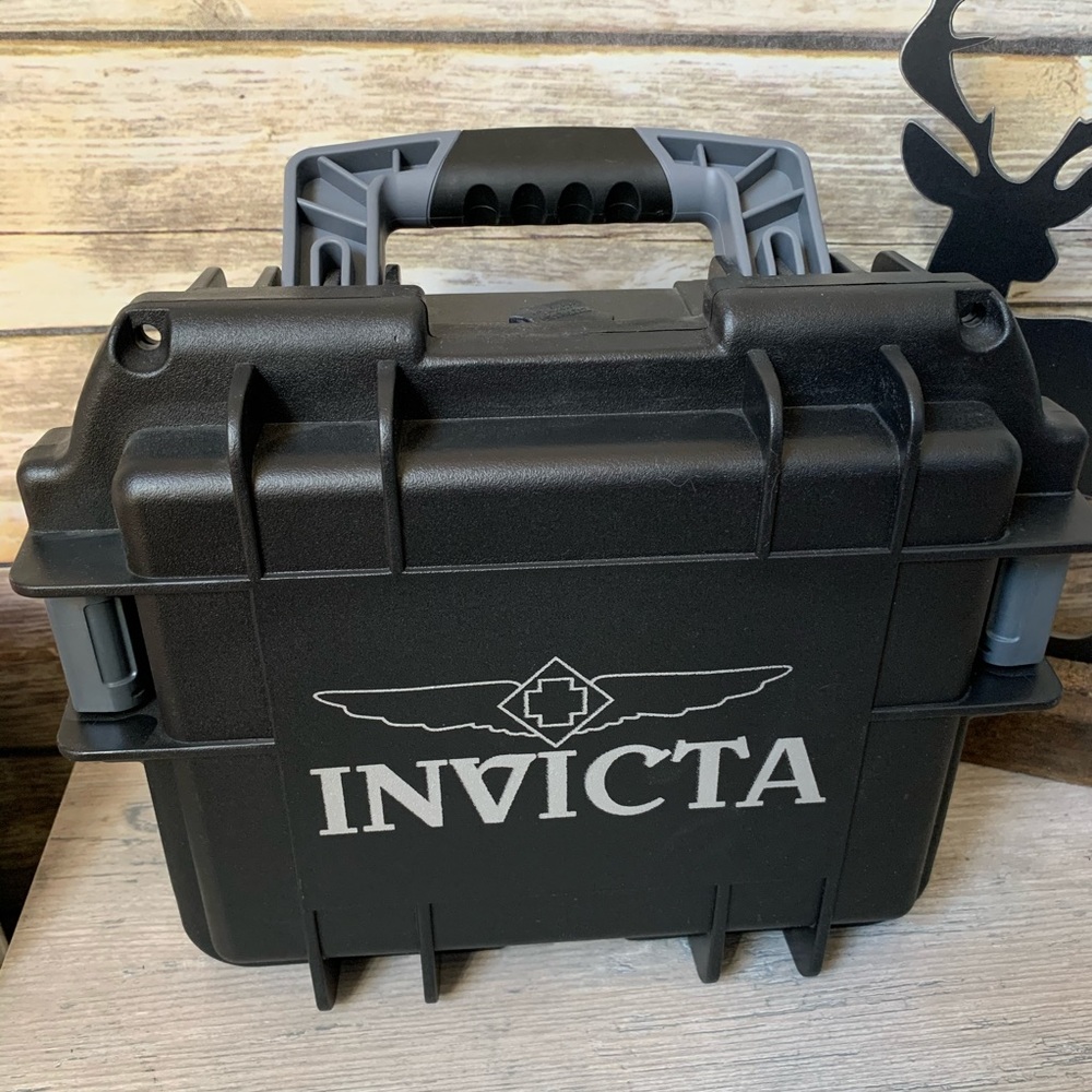 Invicta 3 Watch Dive Case Box